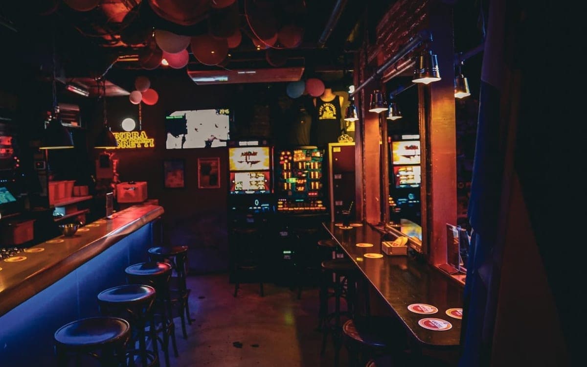Interieur van Bears Amsterdam.